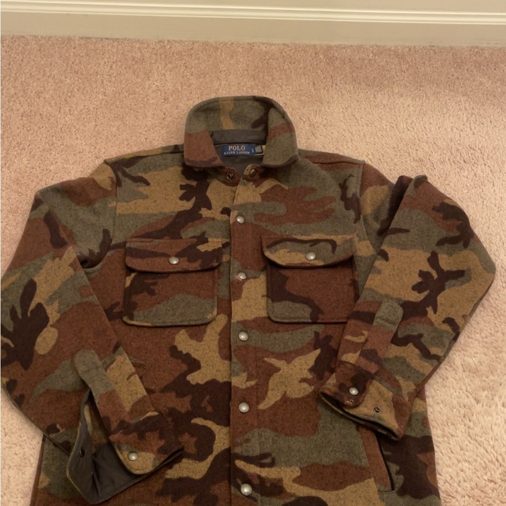 Ralph Lauren Men's Brown Camo Field Jacket